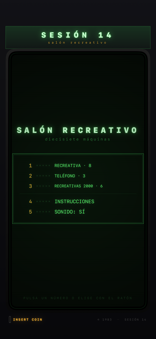 Salón Recreativo — captura 2